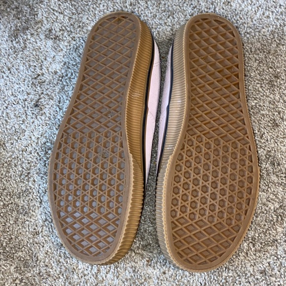 Vans Authentic Suede Gum Bottom Pink Sneakers - Picture 7 of 8